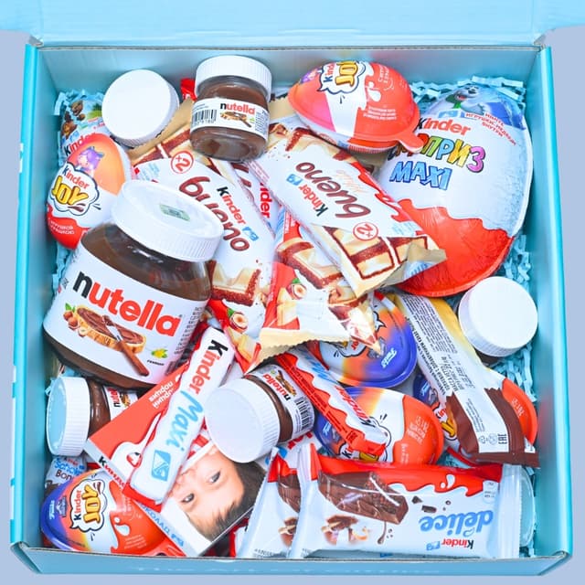 Nutella և Kinder Նվեր Տուփ – Շոկոլադե Ուրախություն