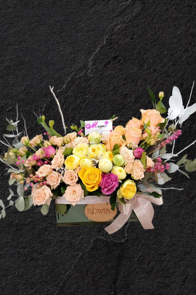 Flower Basket (Butterfly)
