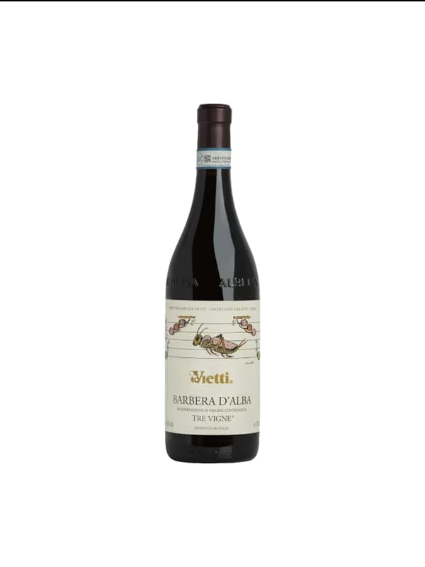 Вино «Vietti Barbera d’Alba Tre Vigne» красное, сухое 750мл