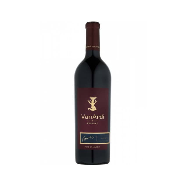 Wine "Van Ardi Kakhet Reserve" red, dry 750ml