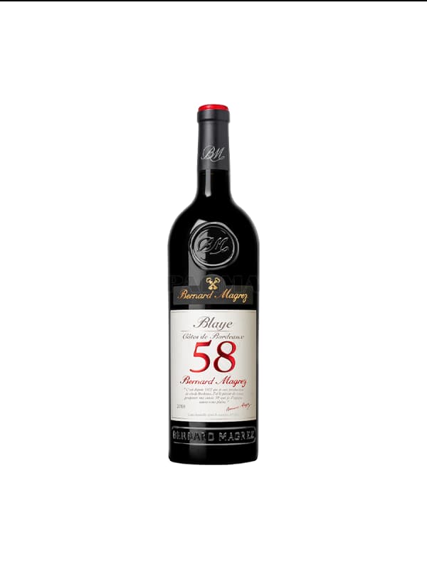 Wine "Bernard Magrez 58 Blaye" red, dry, 750ml