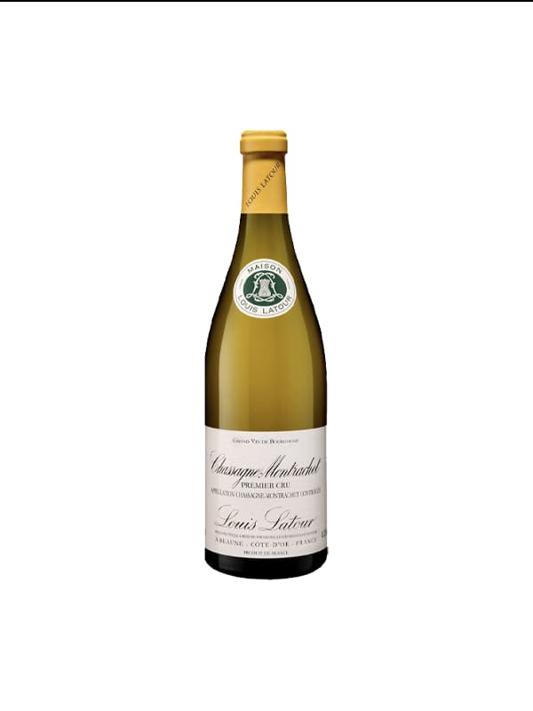Wine "Louis Latour Chassagne-Montrachet Premier Cru AOC" white, dry 750ml