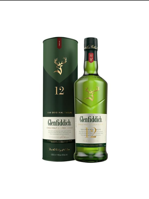 Виски «Glenfiddich» 12 лет 1л
