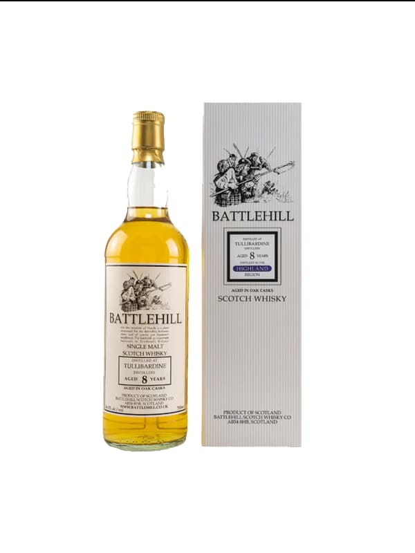 Виски «Tullibardine Battle Hill» 8 лет 700мл