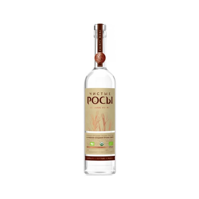 Vodka "Chistiye Rosi" barley 500ml