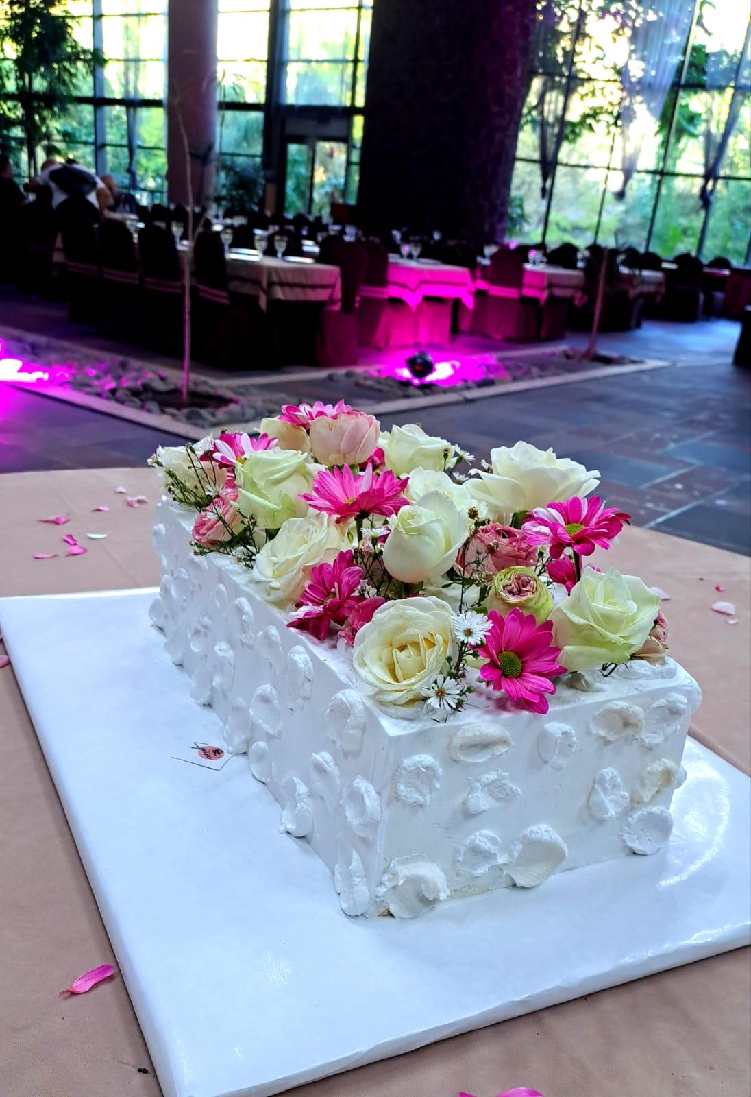 Cake for 15 people - Lyusi Sweets Art