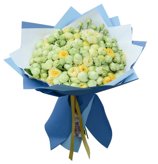 Փունջ "Lebesos" փնջային վարդերով