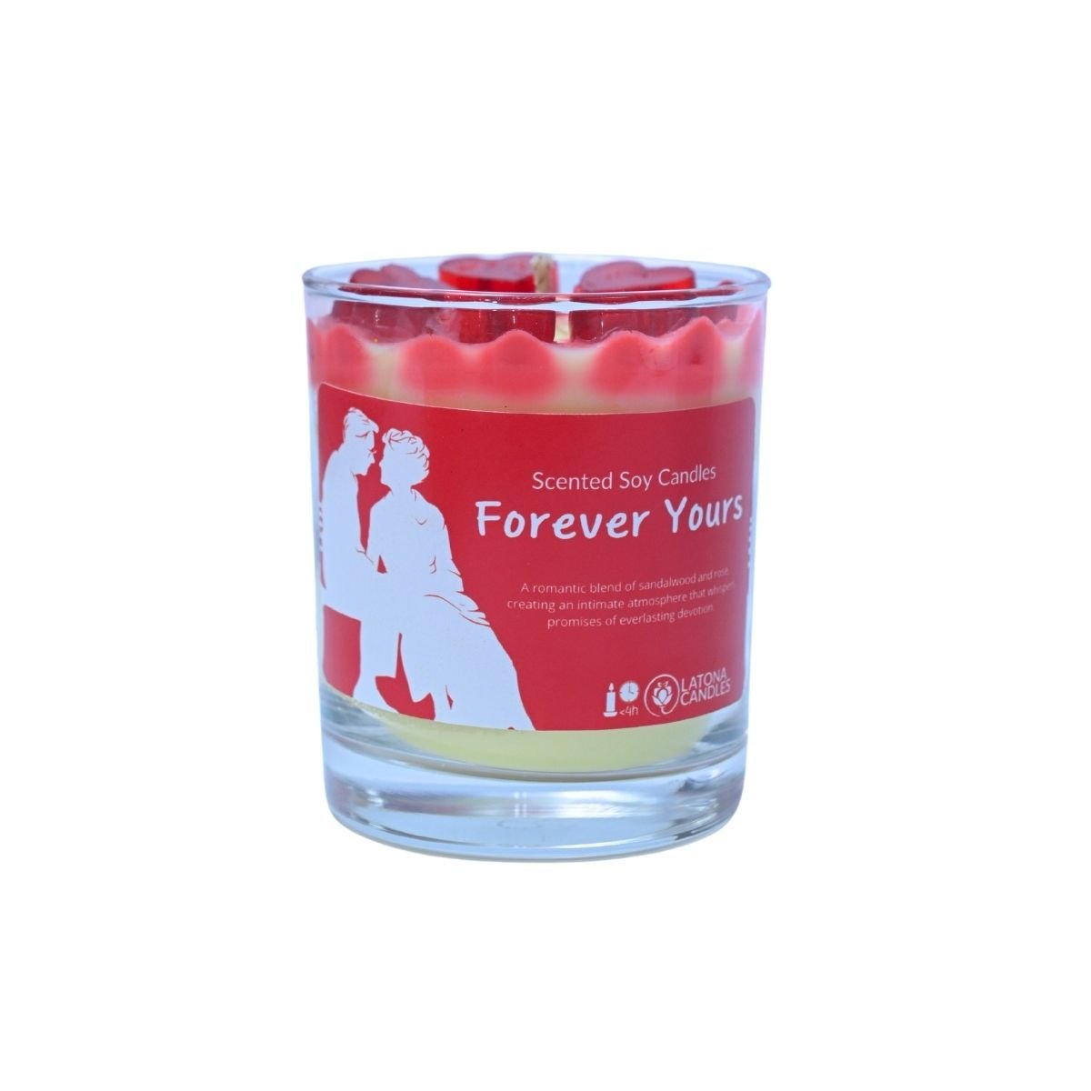 Candle "Forevor yours"