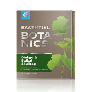 Գինկգո բիլոբա և բայկալյան պնակախոտ - Essential Botanics