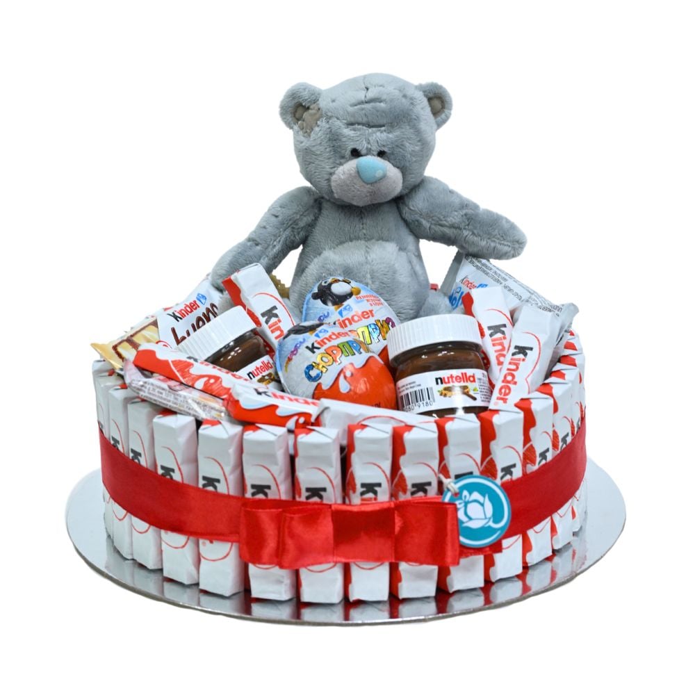 Kinder Gift Round with Teddy