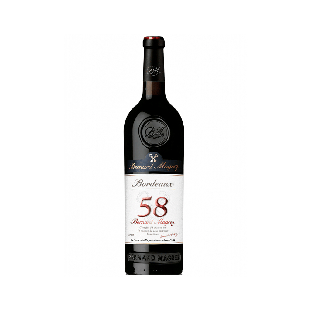 Wine "Bernard Magrez 58 Bordeaux" red, dry, 750ml