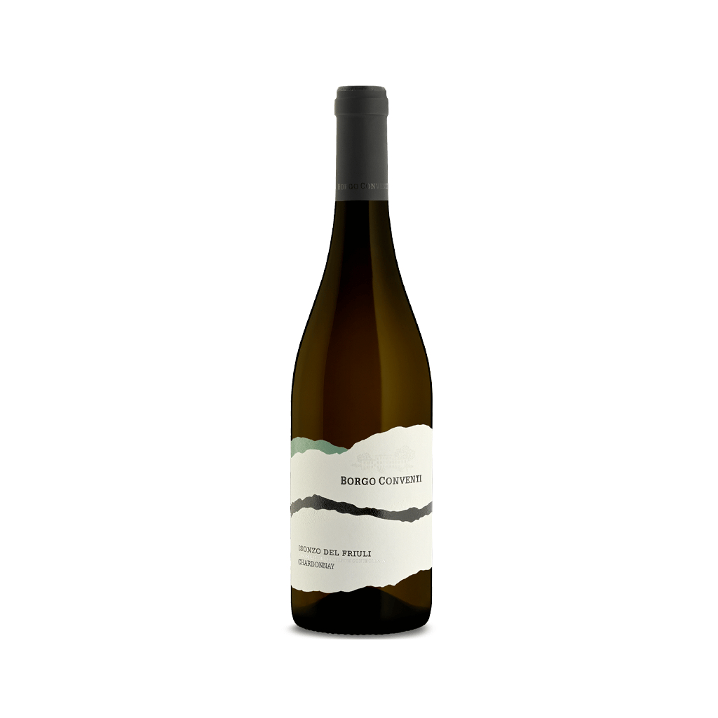Wine "Borgo Conventi Isonzo Del Friuli Chardonnay" white, dry 750ml