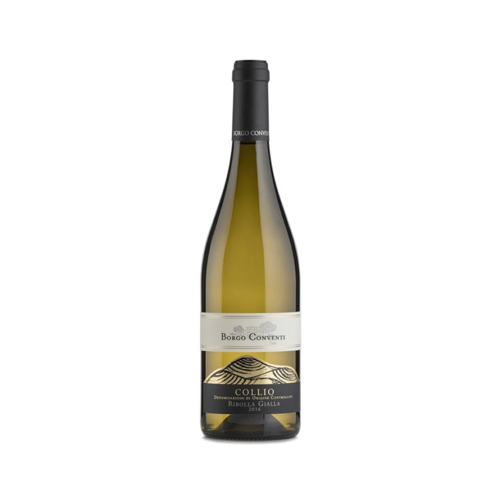 Wine "Borgo Conventi Collio DOC Ribolla Gialla" white, dry 750ml