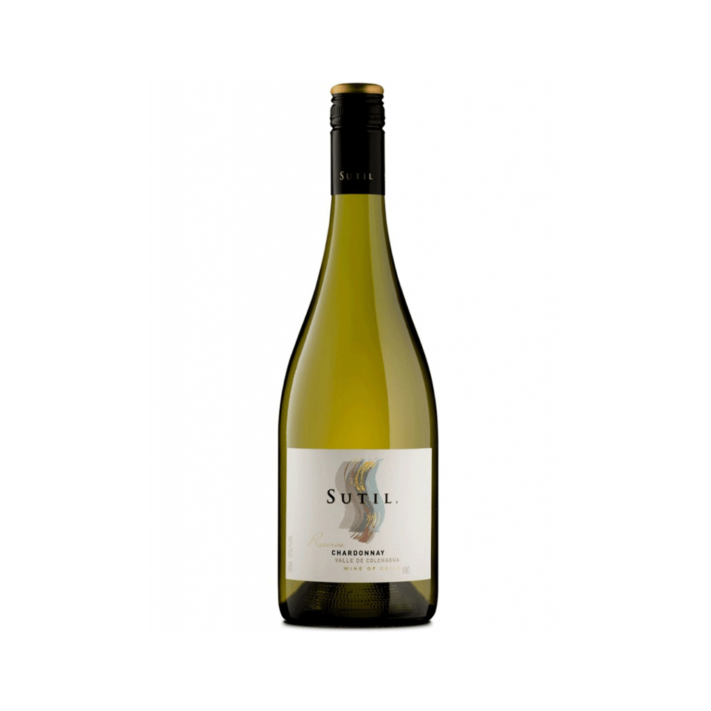 Wine "Sutil Grand Reserve Chardonnay" white, dry 750ml