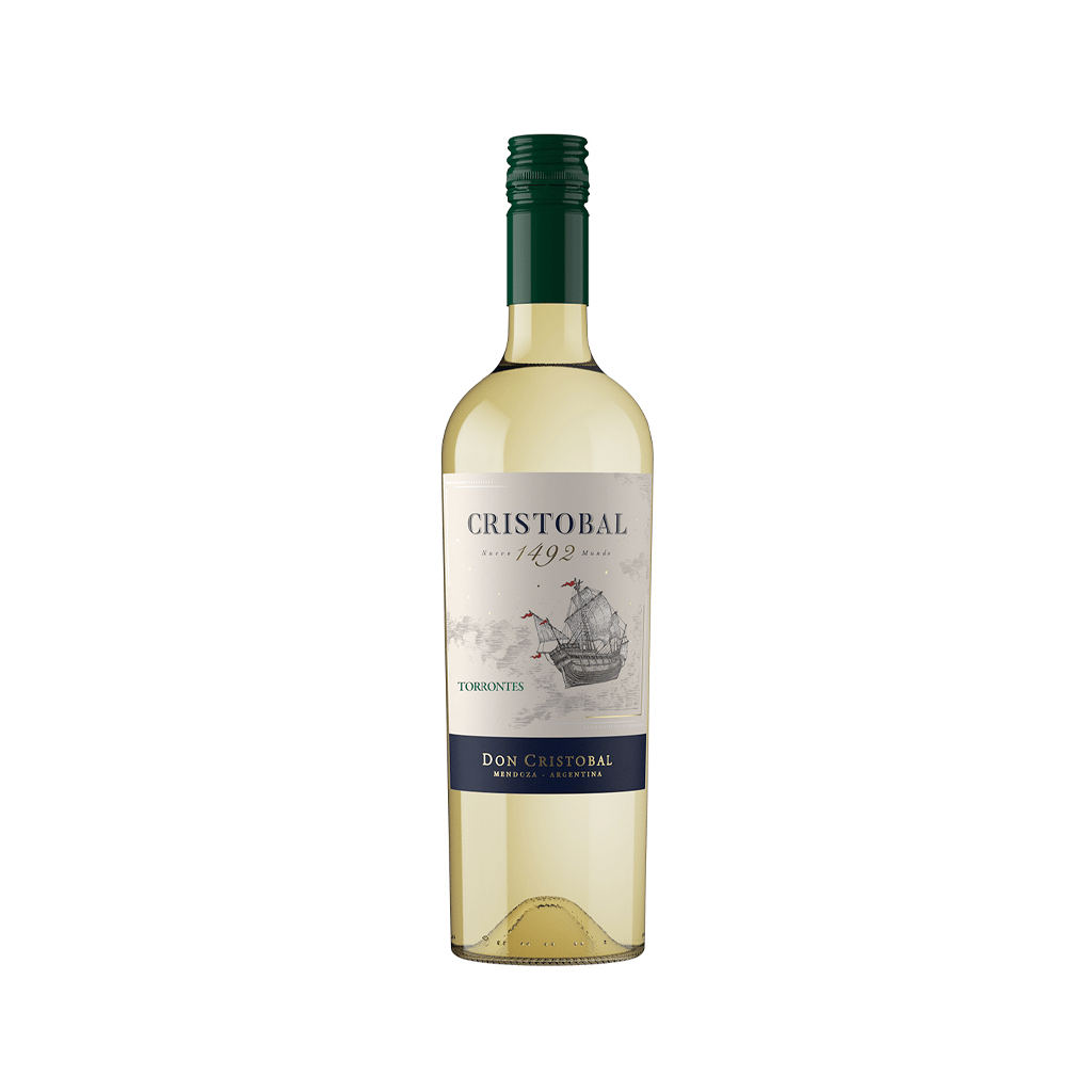 Wine "Cristóbal 1492 Torrontés" white, dry 750ml