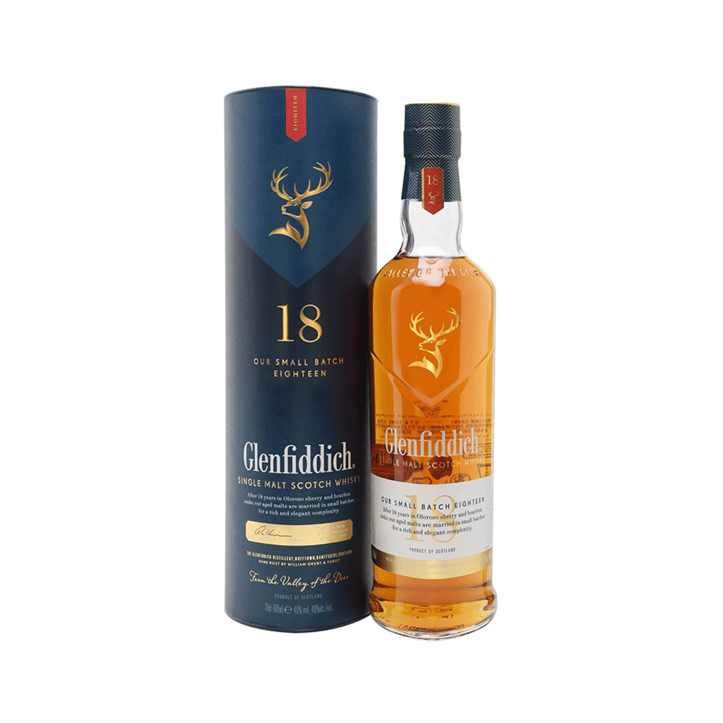 Whisky "Glenfiddich" 18 years old 700ml