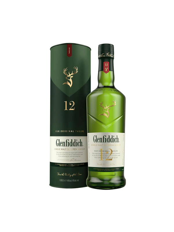 Whisky "Glenfiddich" 12 years old 1L
