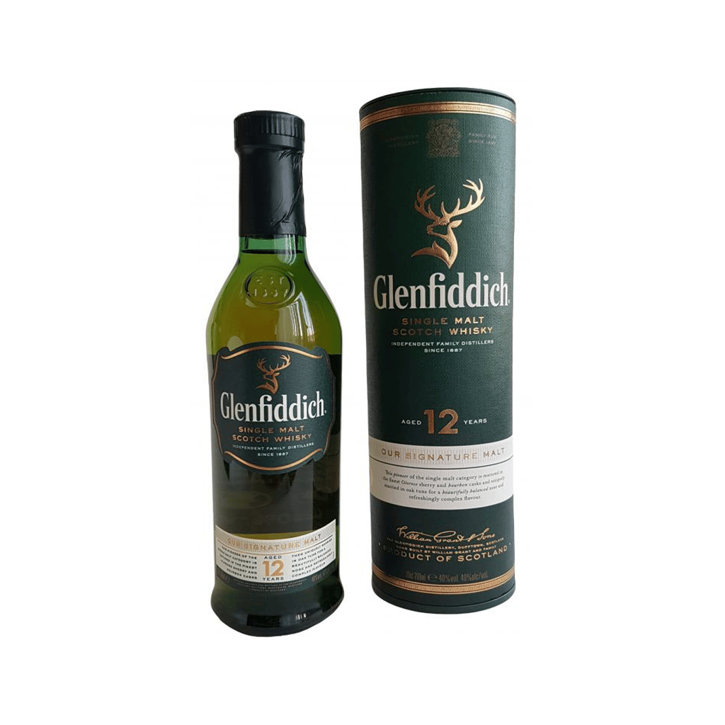 Whisky "Glenfiddich" 12 years old 200ml
