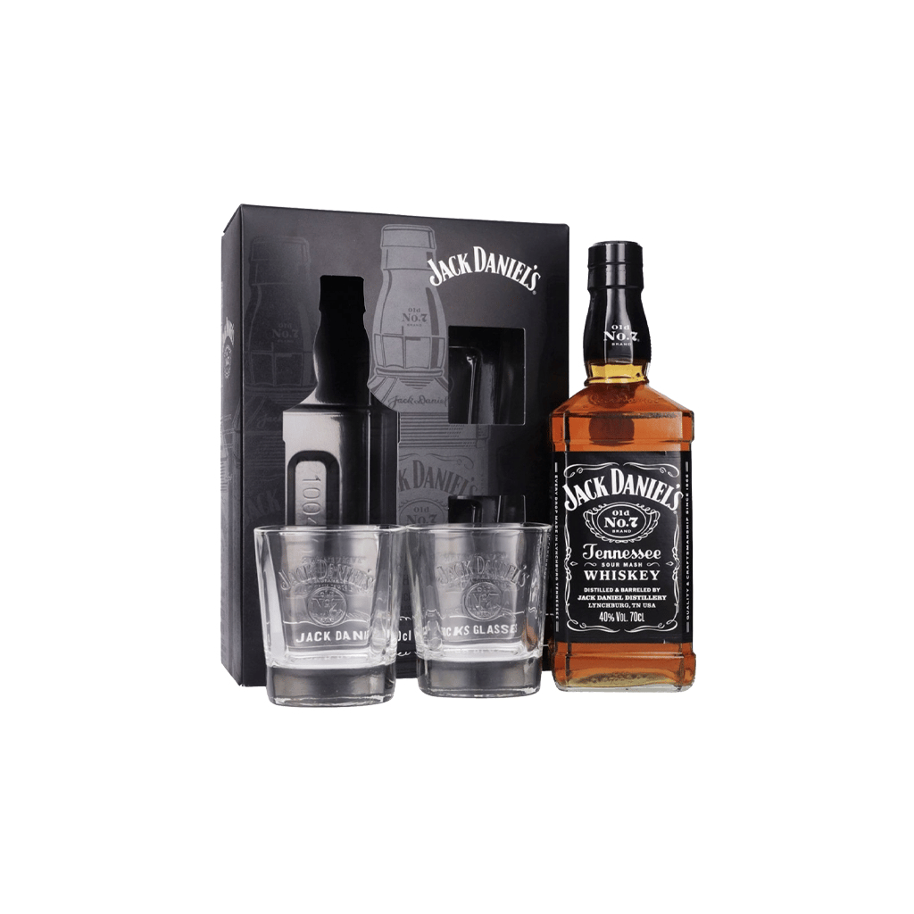 Whisky "Jack Daniels" 700ml /2 glasses/