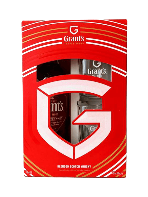 Whisky "Grant's" /2 glasses/ 700ml