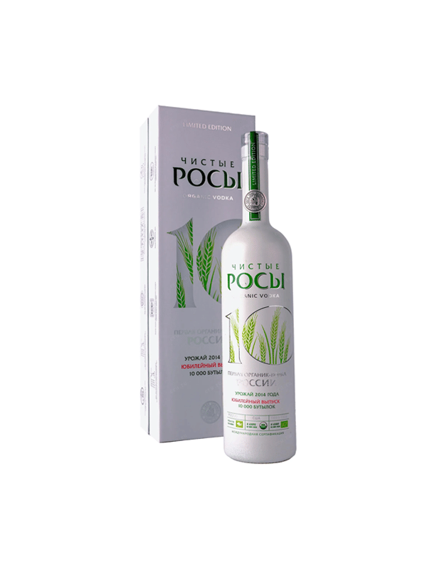 Vodka "Chistie Rosy Yubileynaya" /with box/ 700ml