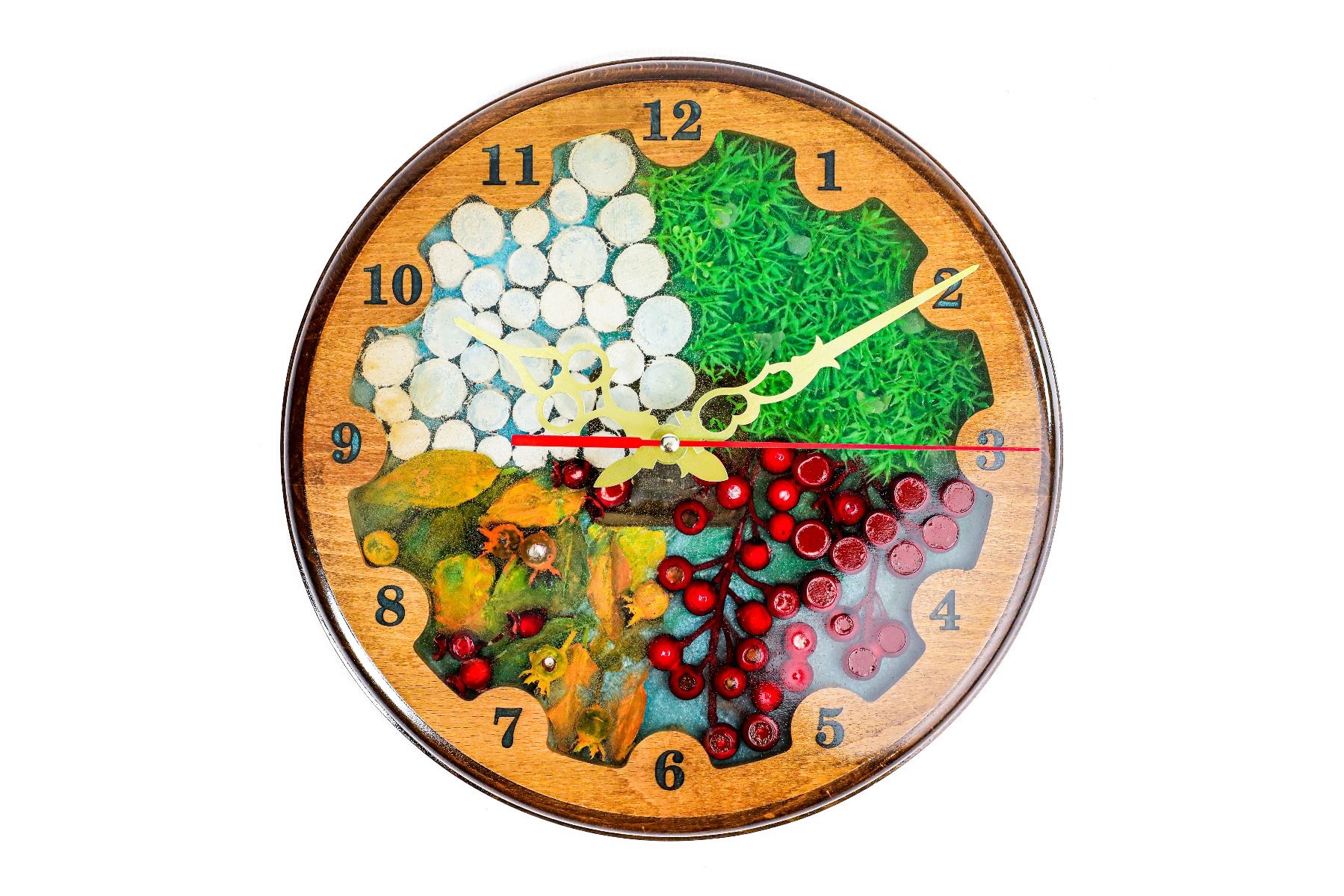 Պատի  ժամացույց՝  Զարդանախշ  N2