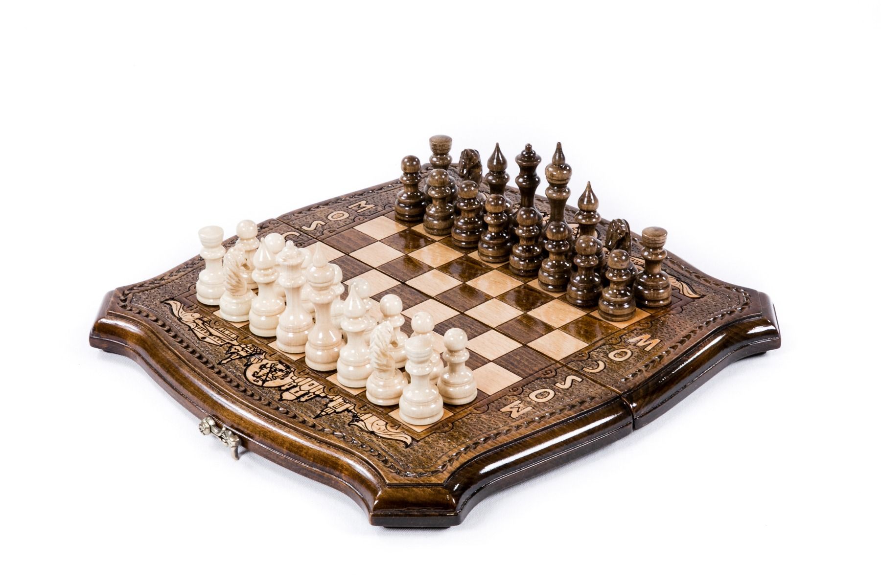 Շախմատ-նարդի ''Մոսկվա''`  հեղինակային եզրագծով