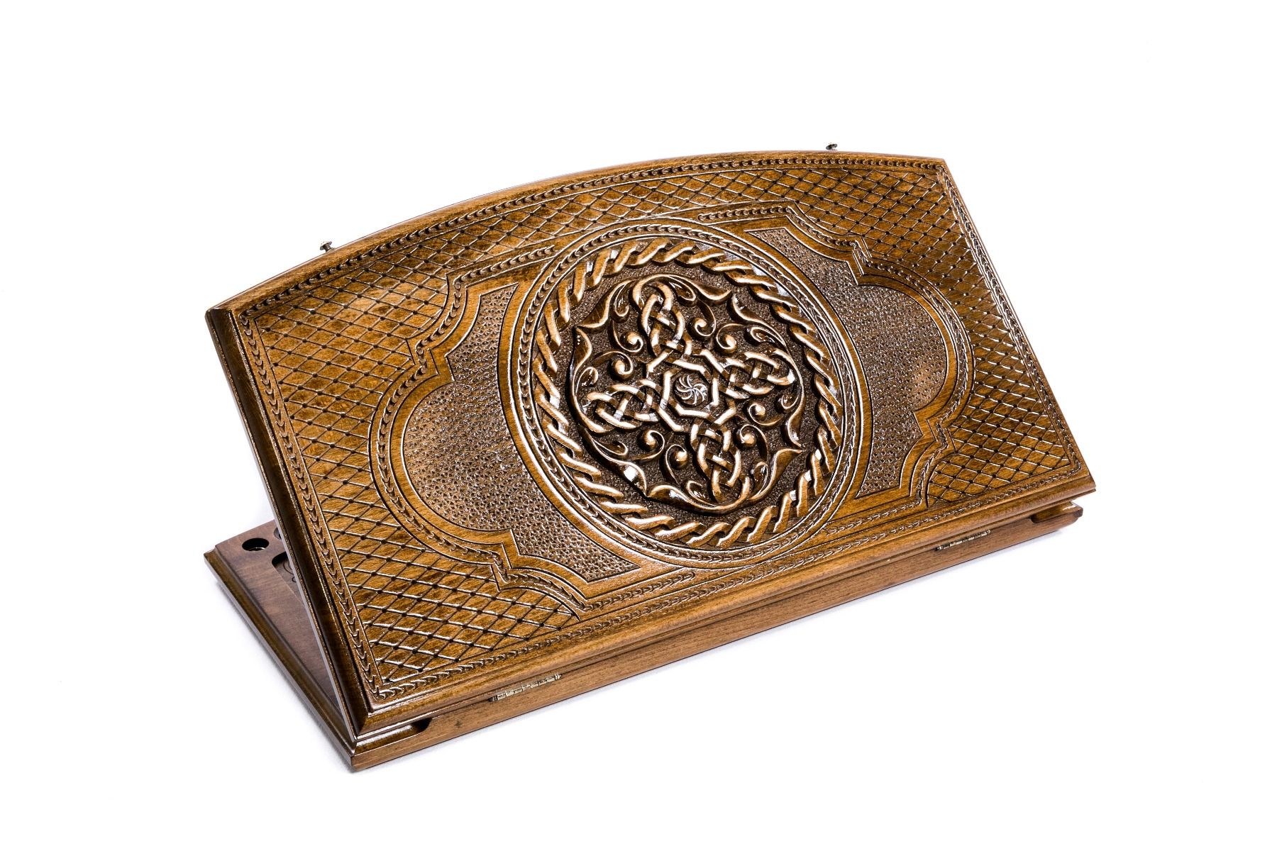 Backgammon "Zardanakhsh" with rope and original arched edging