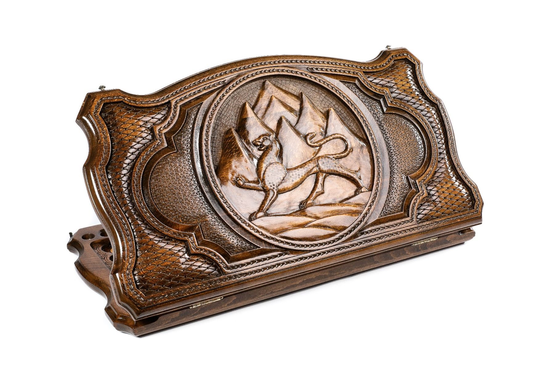 Նարդի   ՛՛Հյուսիսային Օսեթիայի զինանշան՛՛ հեղինակային եզրագծով