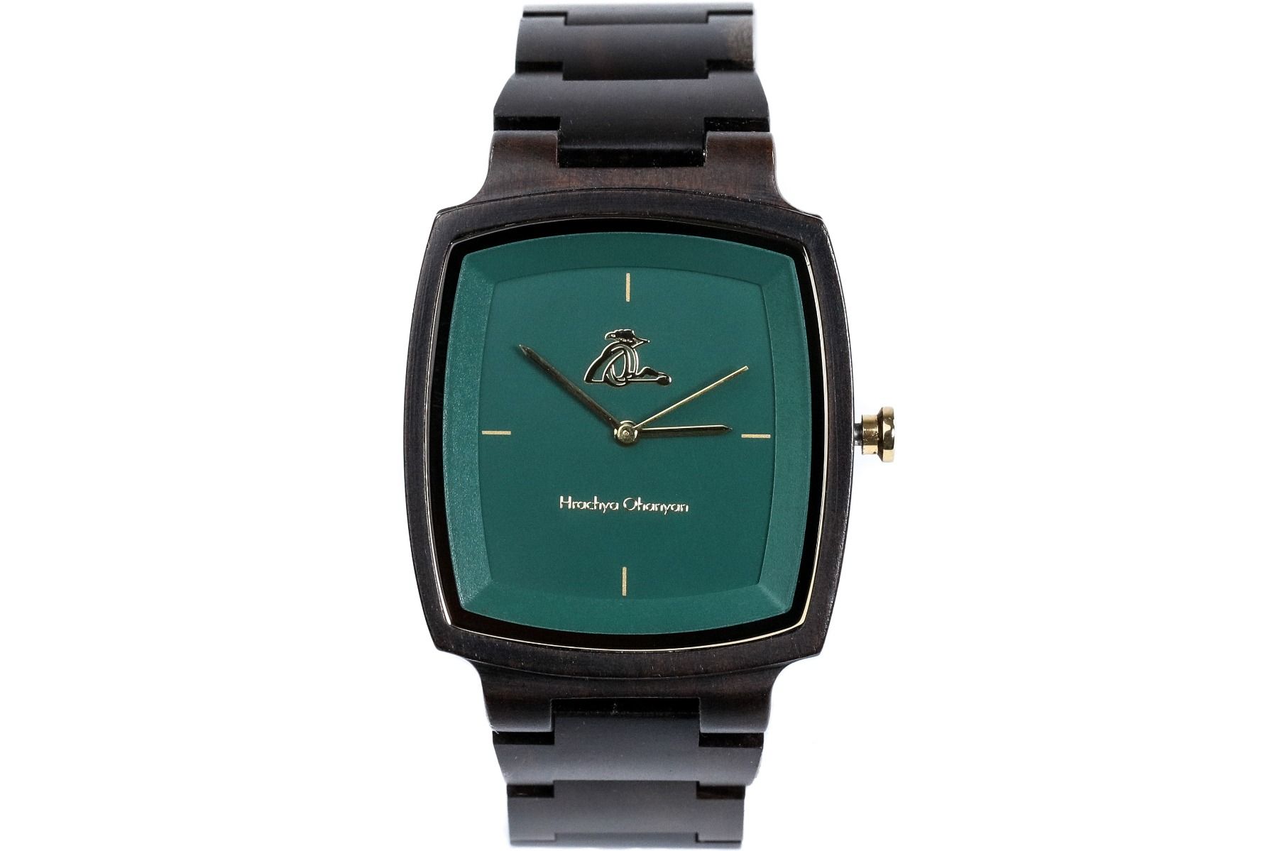 Տղամարդու ձեռքի ժամացույց-կանաչ