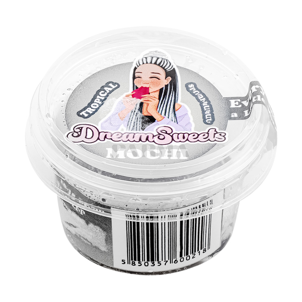 Mochi with tropical fruit flavor