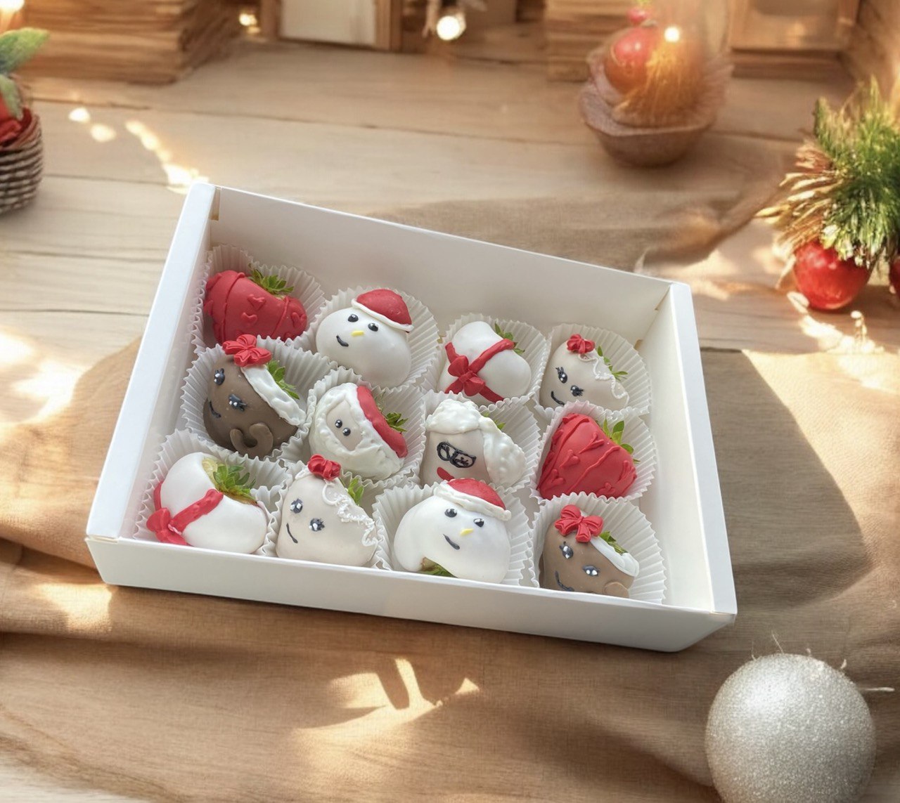 Новогодняя клубника