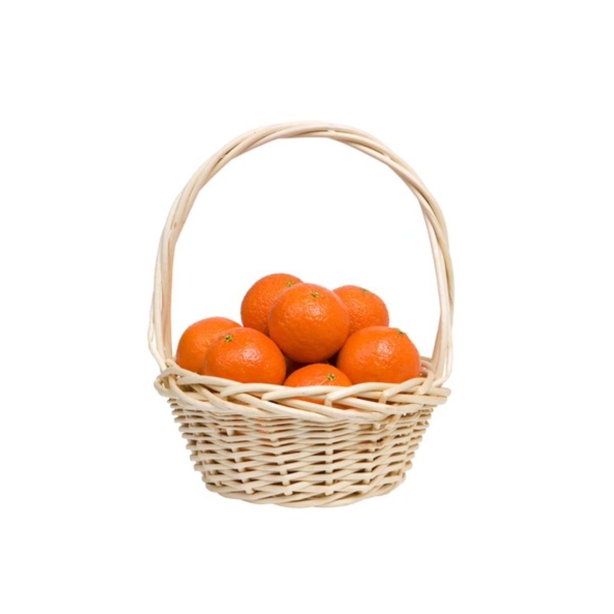 Տոնական Մանդարինների Զամբյուղ