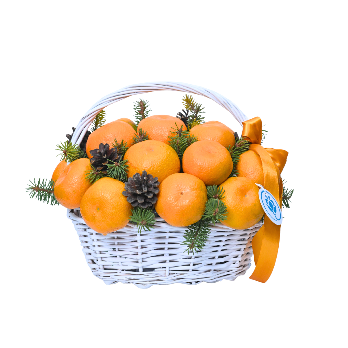 Festive Mandarin Basket "New Year Classic"
