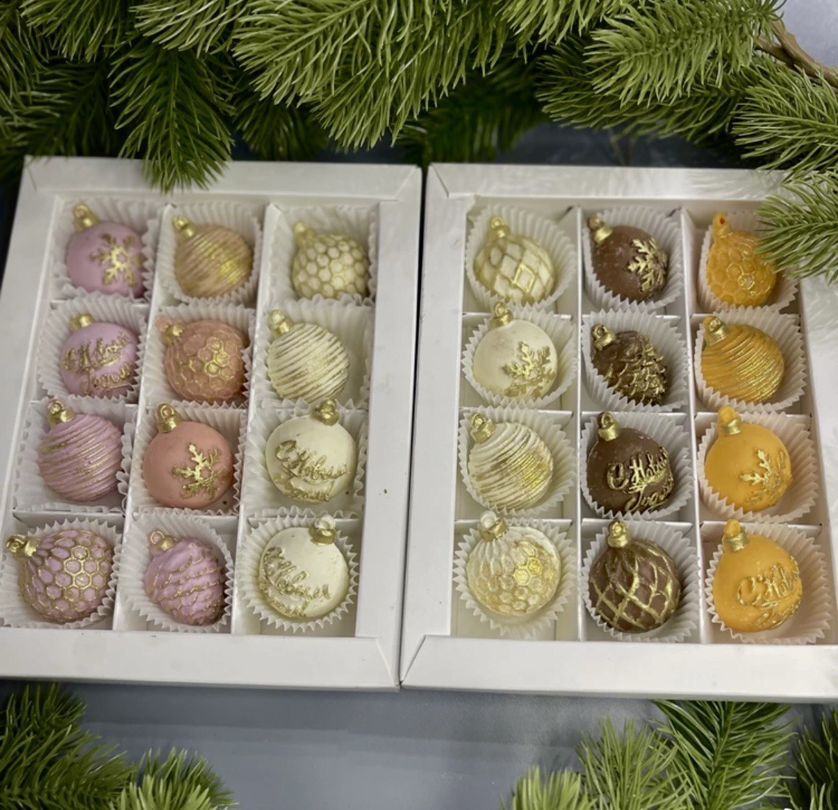 Chocolate festive candies