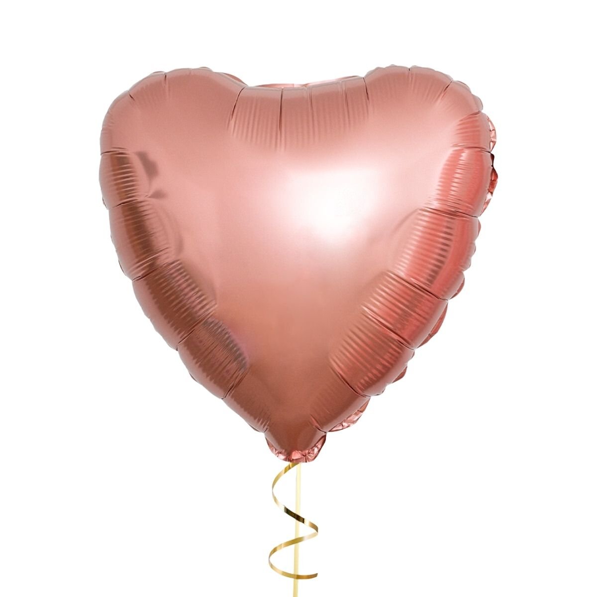 Пурпурно-золотой гелиевый шар