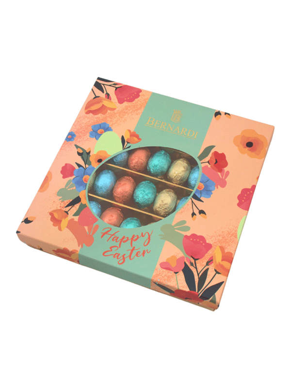 Chocolate candies "Bernardi Mini Eggs Flower" 240g