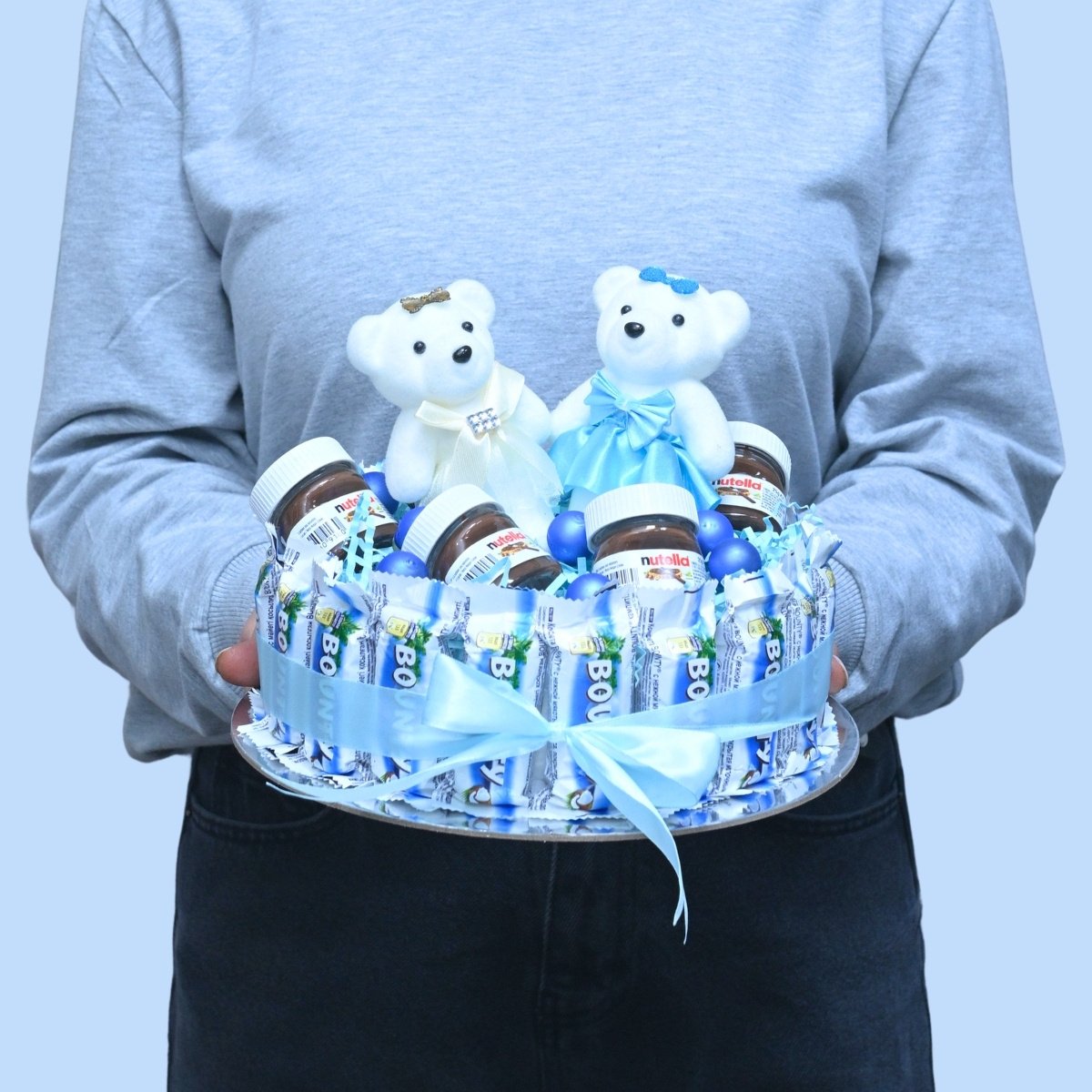 Շոկոլադե հավաքածու՝ փափուկ խաղալիքներով