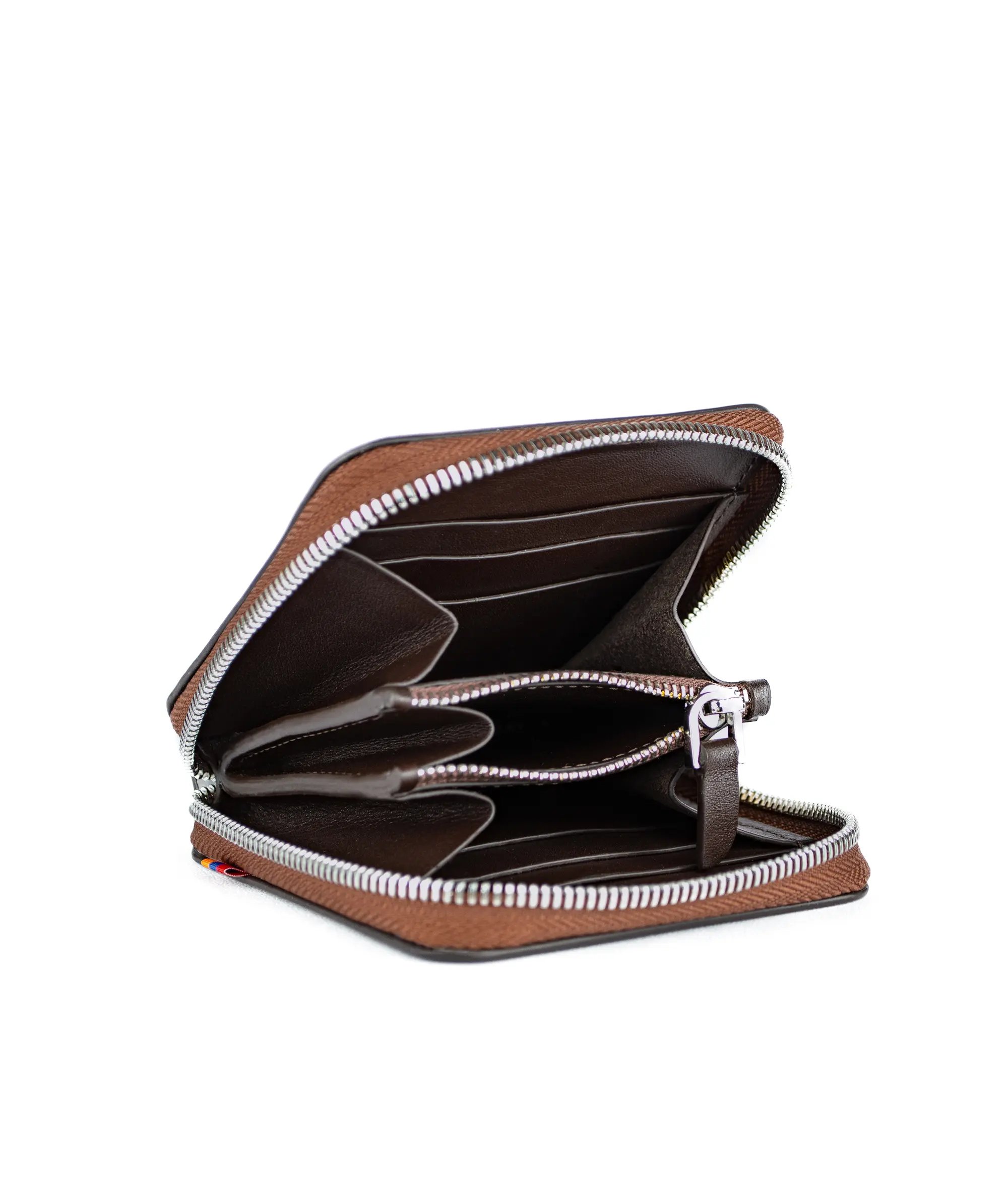 Դրամապանակ «Lambron» Tabacco Zipper Box