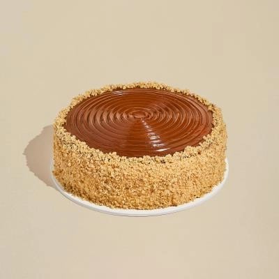 Caramel Nut Cake – 12 servings