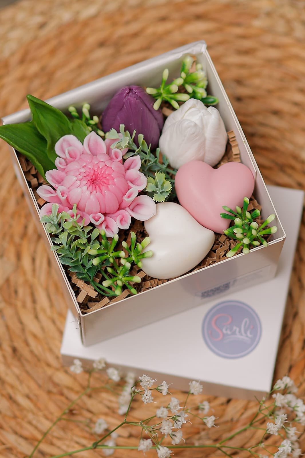 Ручной работы ароматные мыла "Sarli" - N8