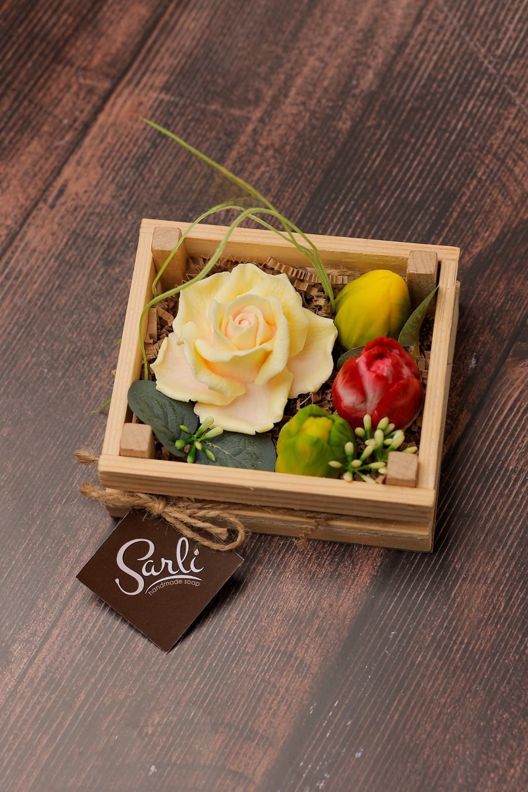 Ручной работы ароматные мыла "Sarli" - N18