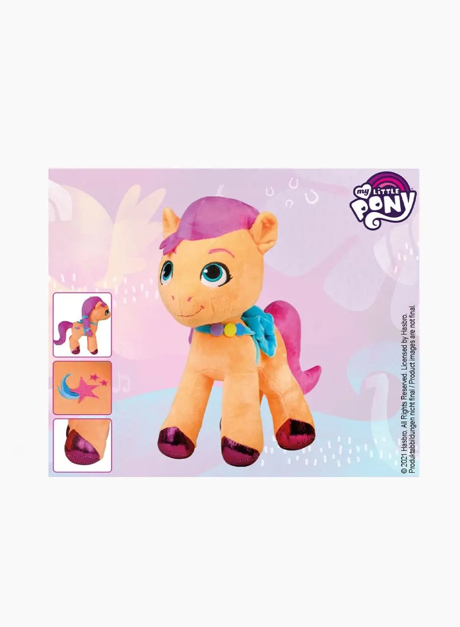 Plush toy "My Little Pony" (orange)
