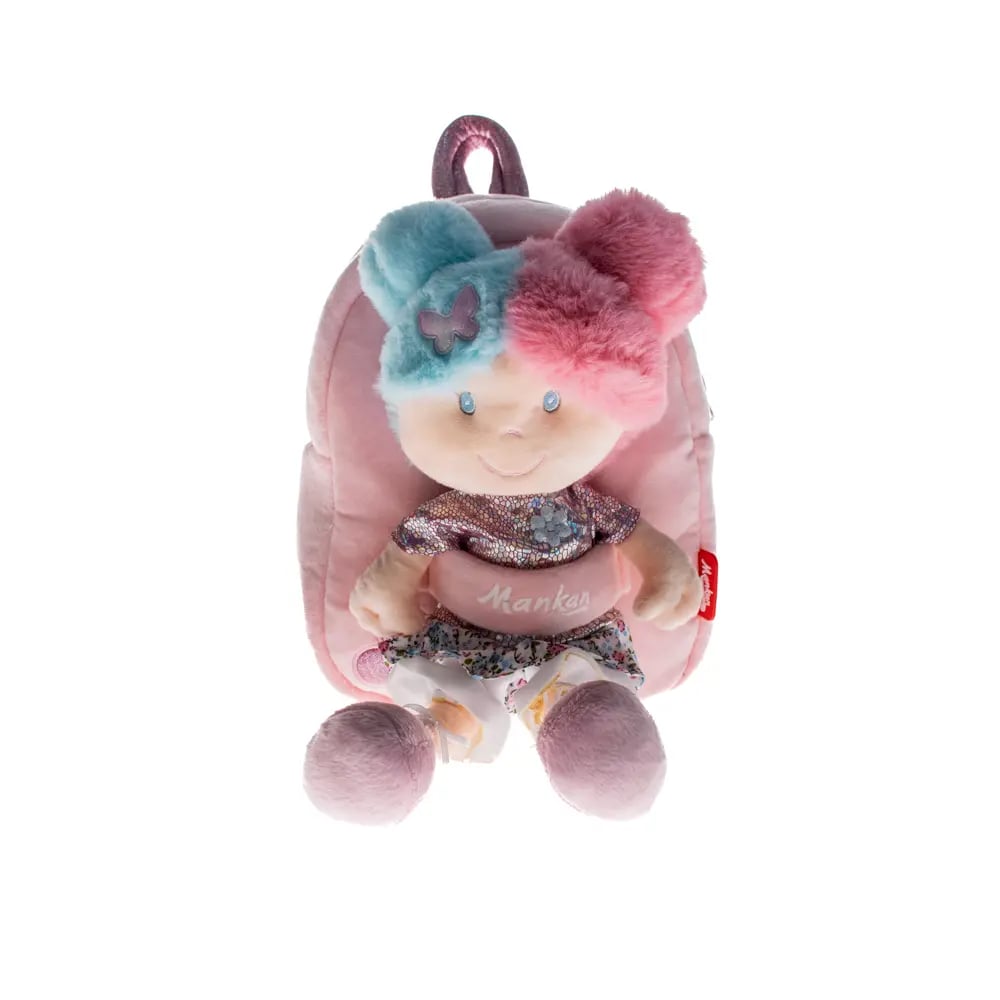 Soft doll with backpack - For children