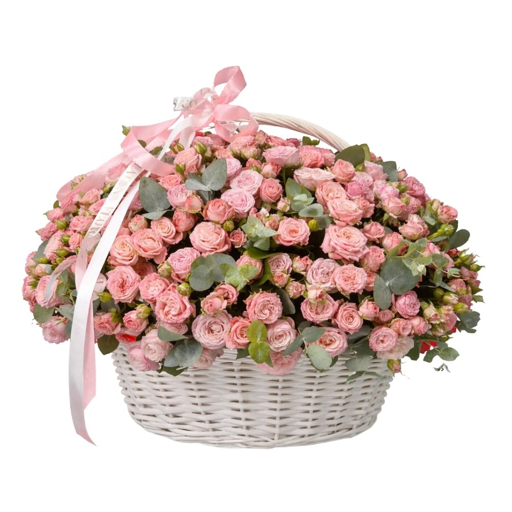 Peony Basket "Angelica"