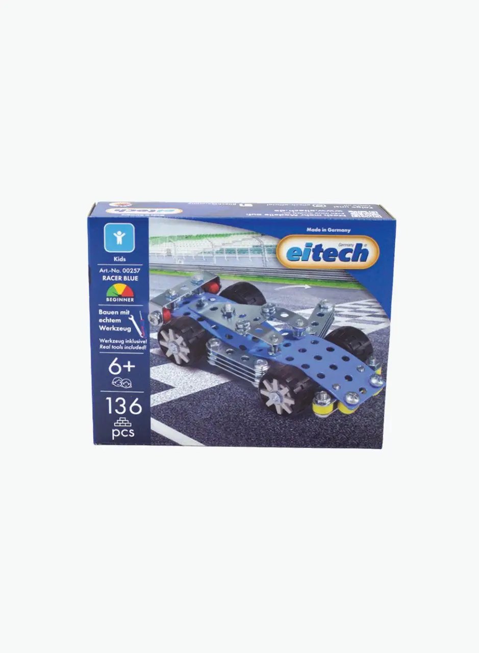 Конструктор «Гоночная синяя машина»