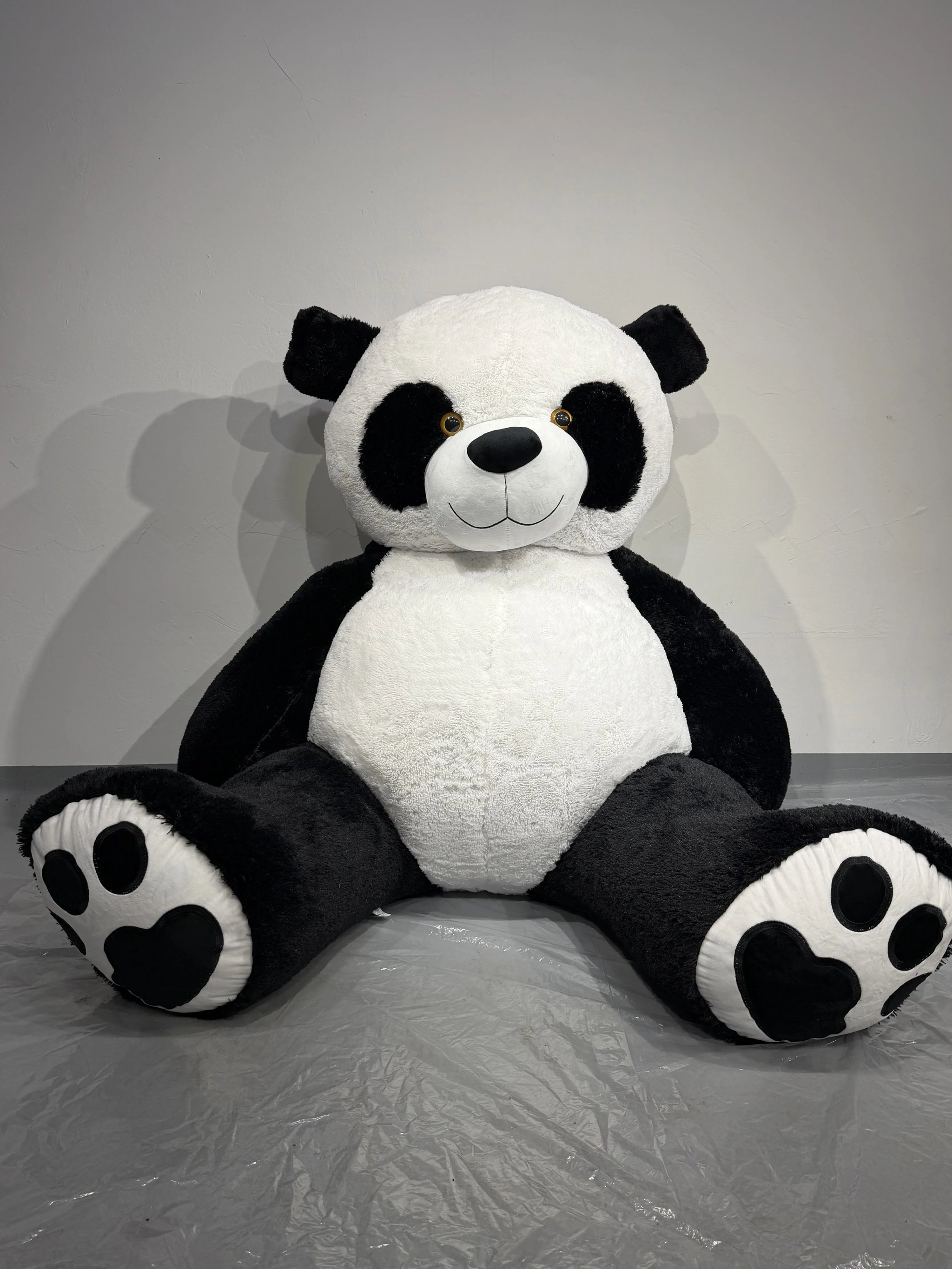 Soft teddy bear "Panda" white, 190 cm.