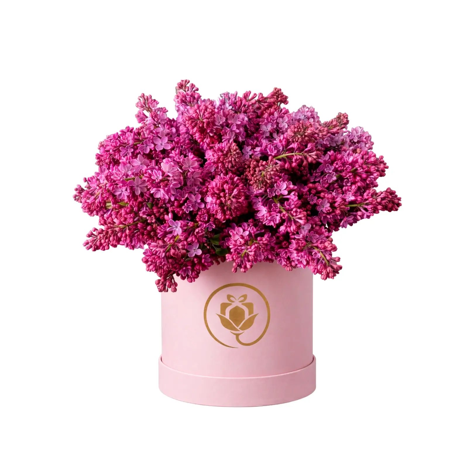 Сирень в коробке