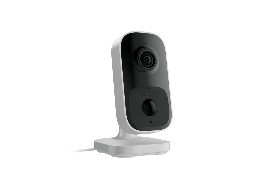 Surveillance camera with video recorder Ajax IndoorCam (8MA) white