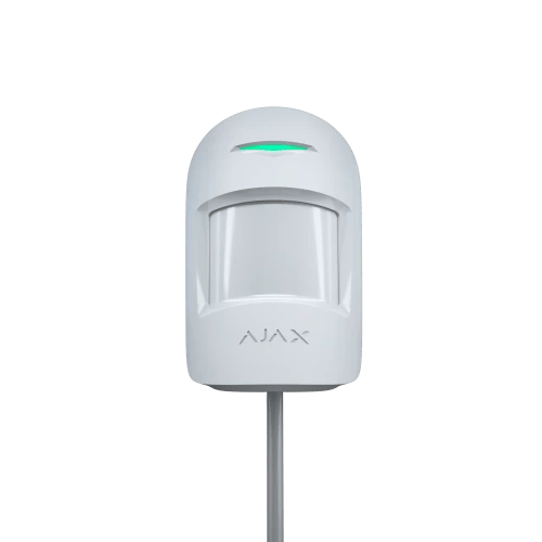 Wired motion detector white Ajax MotionProtect Fibra